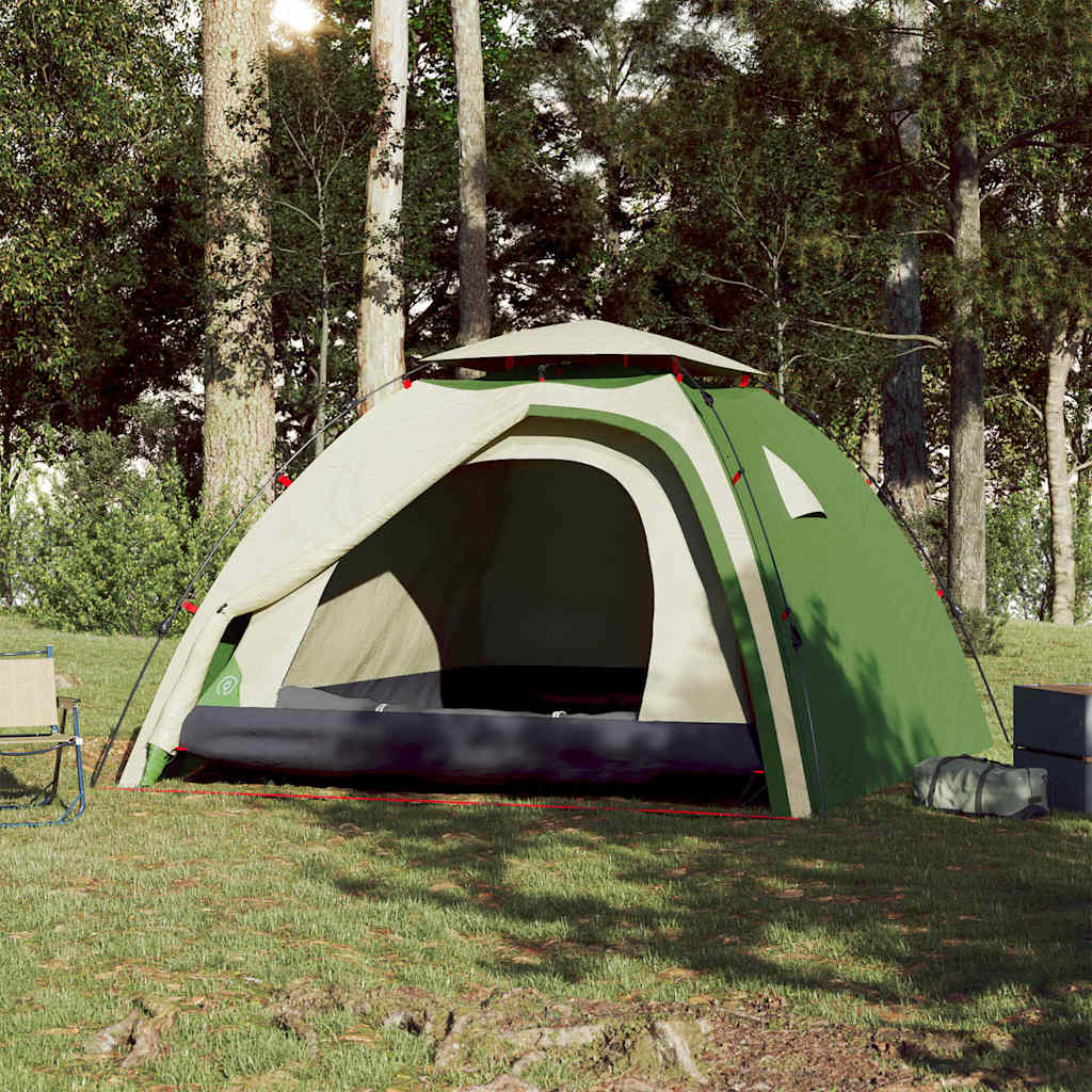 Tents 4 Person Camping Tent Waterproof Pop Up Quick Setup Festival Outdoor Large