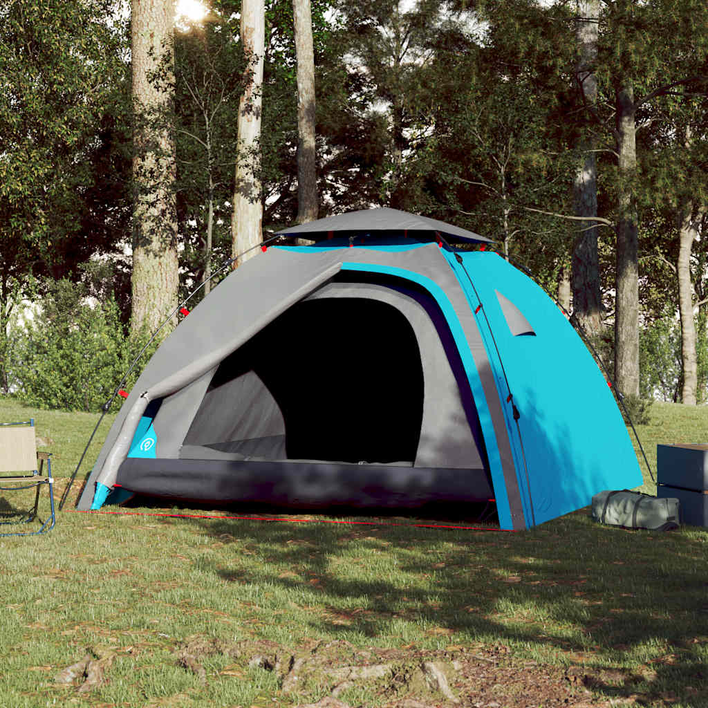 Tents 4 Person Camping Tent Waterproof Pop Up Quick Setup Festival Outdoor Large