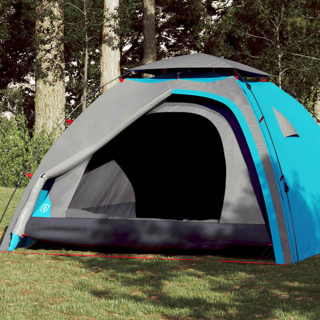 Tents 4 Person Camping Tent Waterproof Pop Up Quick Setup Festival Outdoor Large
