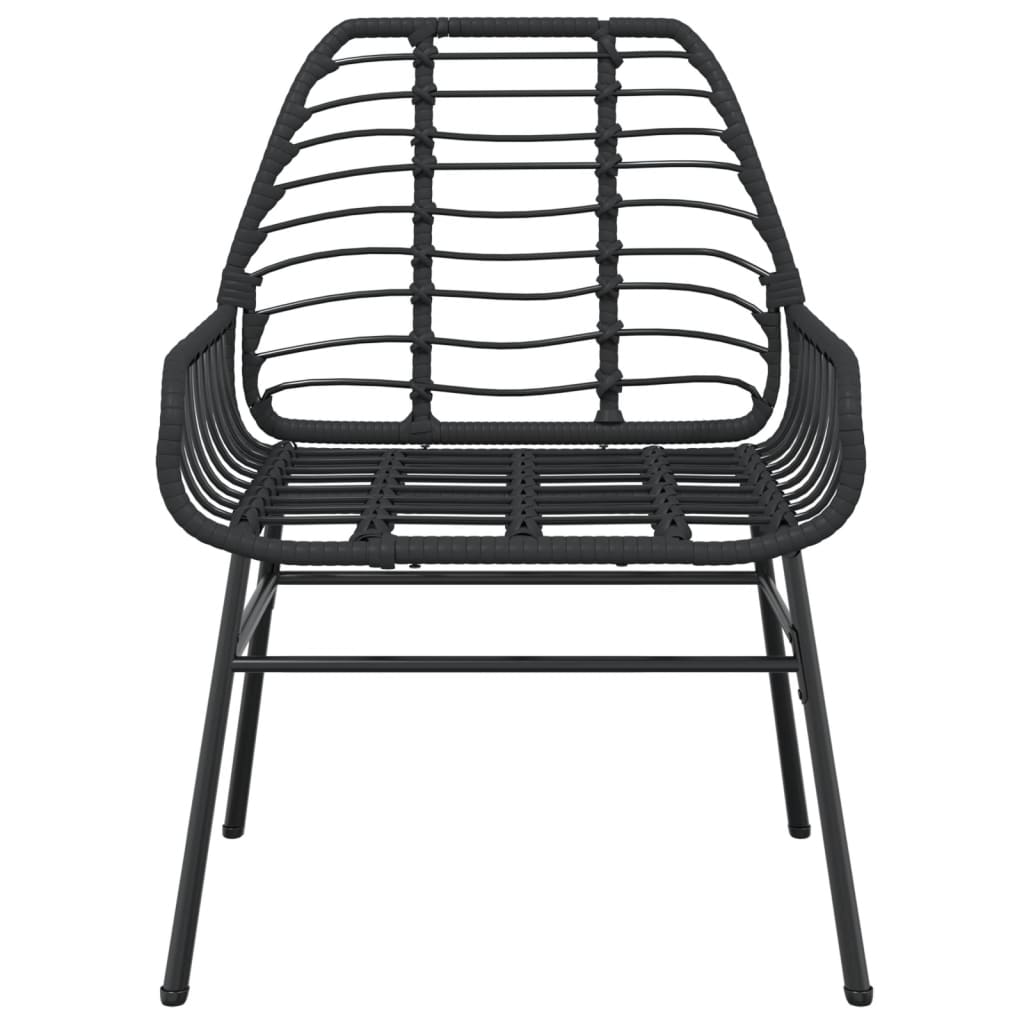 Garden Chairs 2 Pcs Poly Rattan