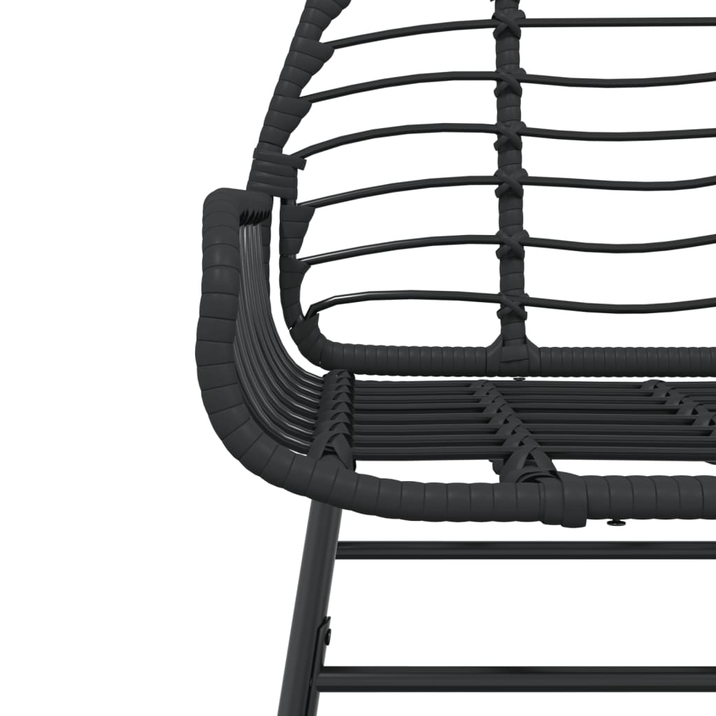Garden Chairs 2 Pcs Poly Rattan