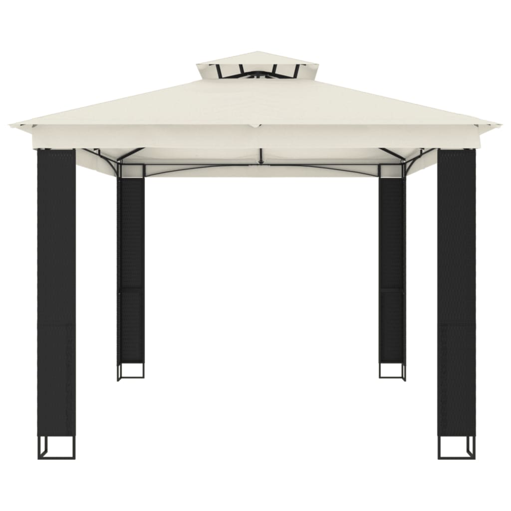Gazebo With Double Roof Steel