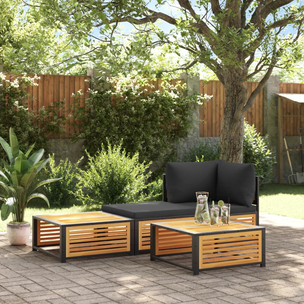 Garden 68X68X30 Cm Solid Wood Acacia