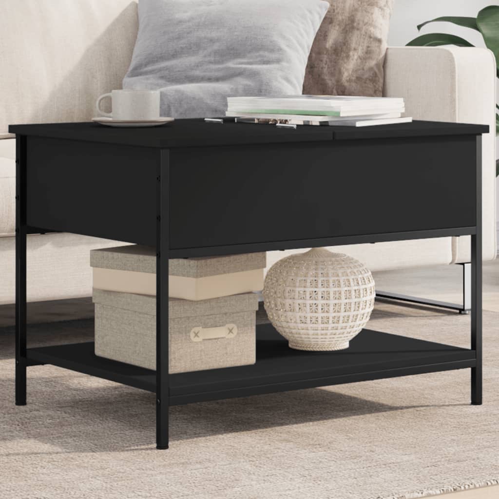 Coffee Table 100X50X50 Cm Engineered Wood And Metal