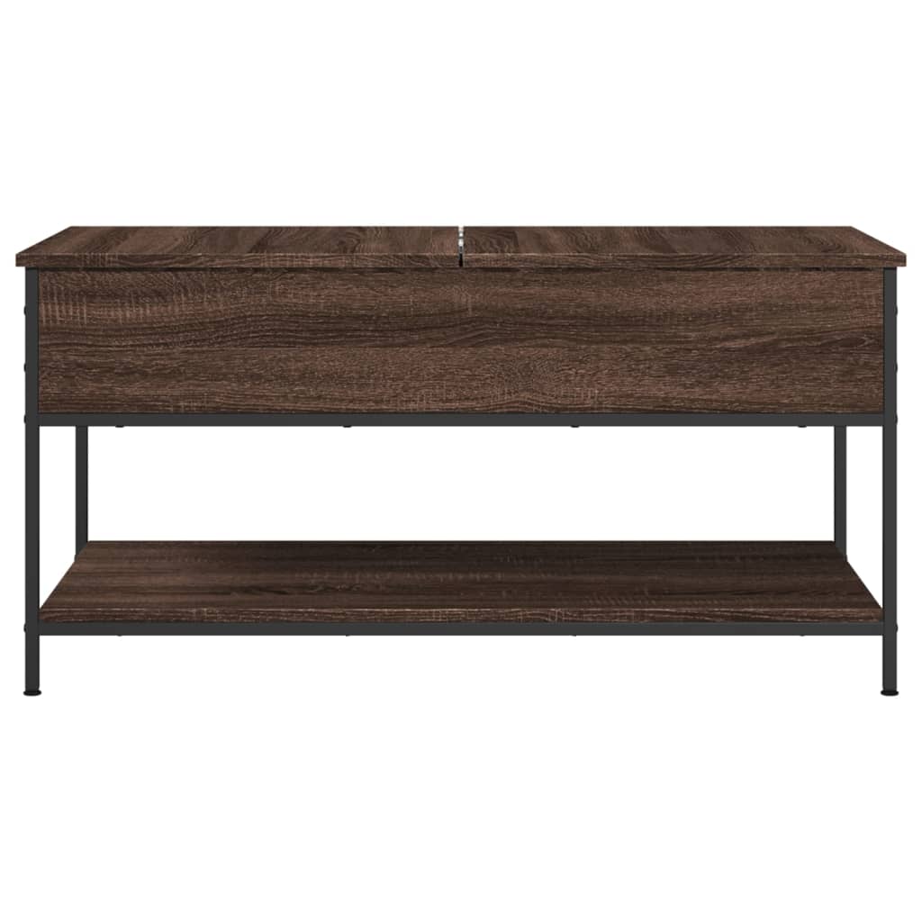 Coffee Table 100X50X50 Cm Engineered Wood And Metal