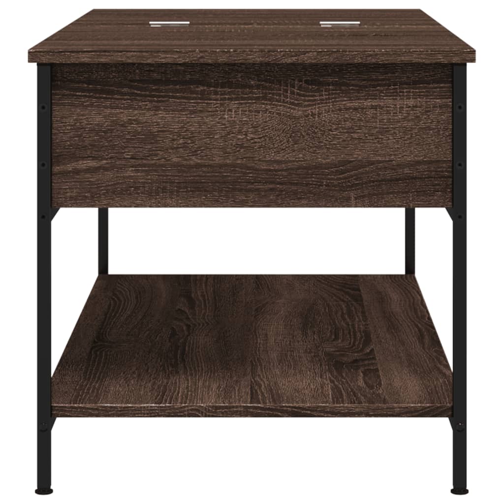 Coffee Table 100X50X50 Cm Engineered Wood And Metal