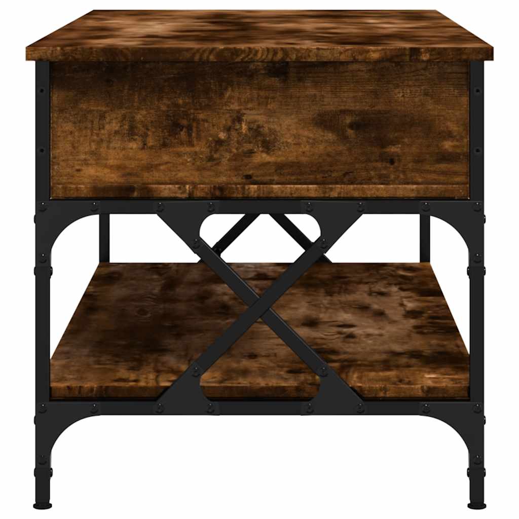 Coffee Table 100X50X50 Cm Engineered Wood And Metal