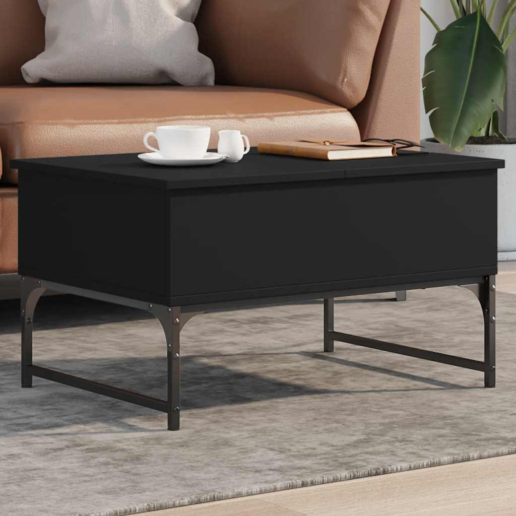 Coffee Table 100X50X40 Cm Engineered Wood And Metal