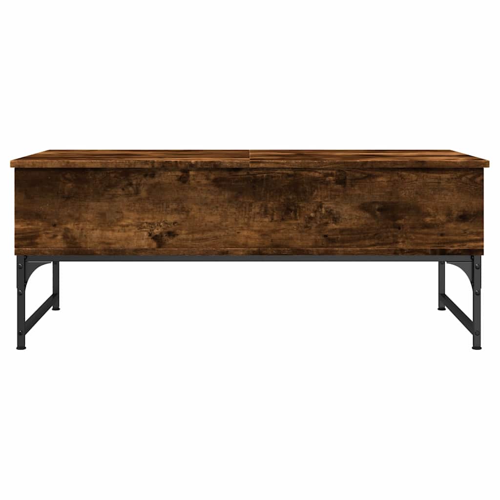 Coffee Table 100X50X40 Cm Engineered Wood And Metal
