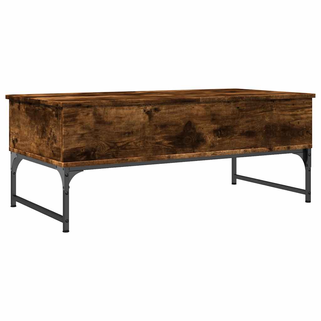 Coffee Table 100X50X40 Cm Engineered Wood And Metal