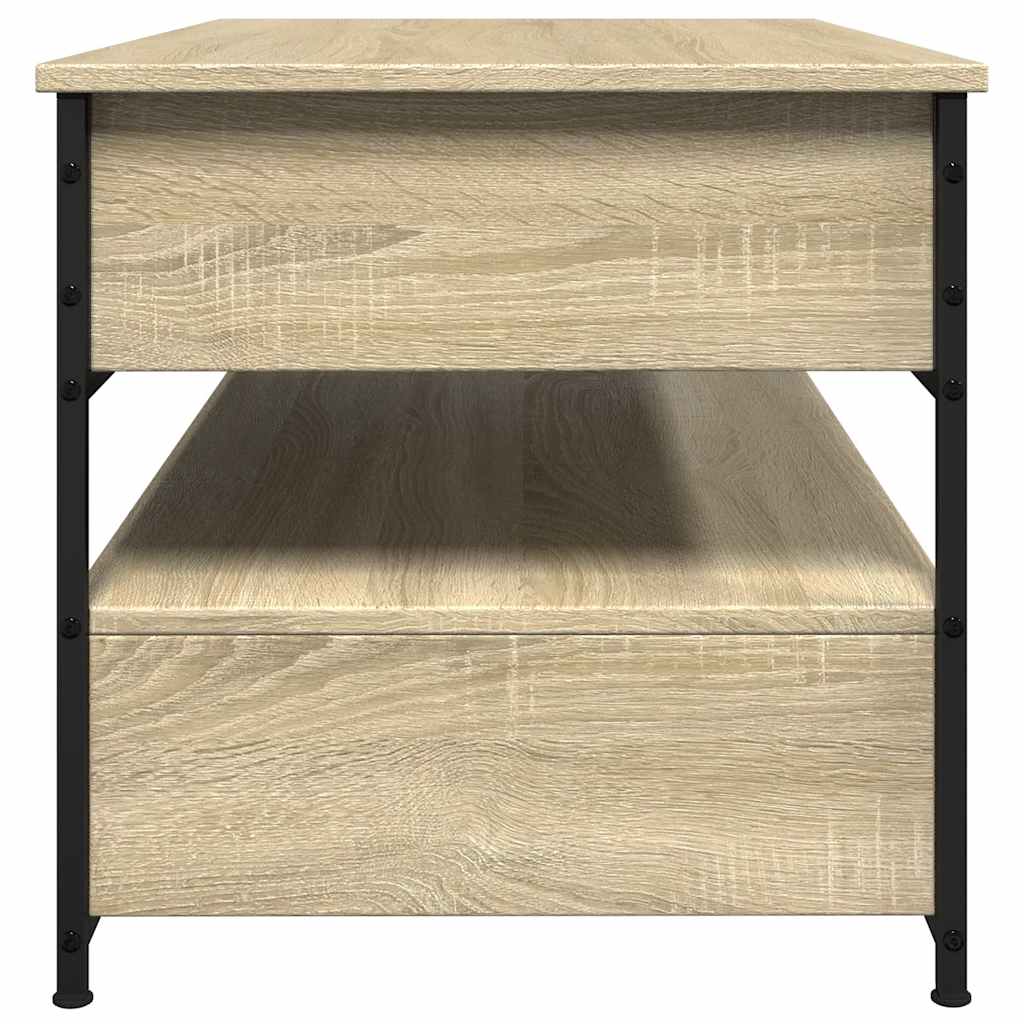 Coffee Table 85X50X50 Cm Engineered Wood And Metal