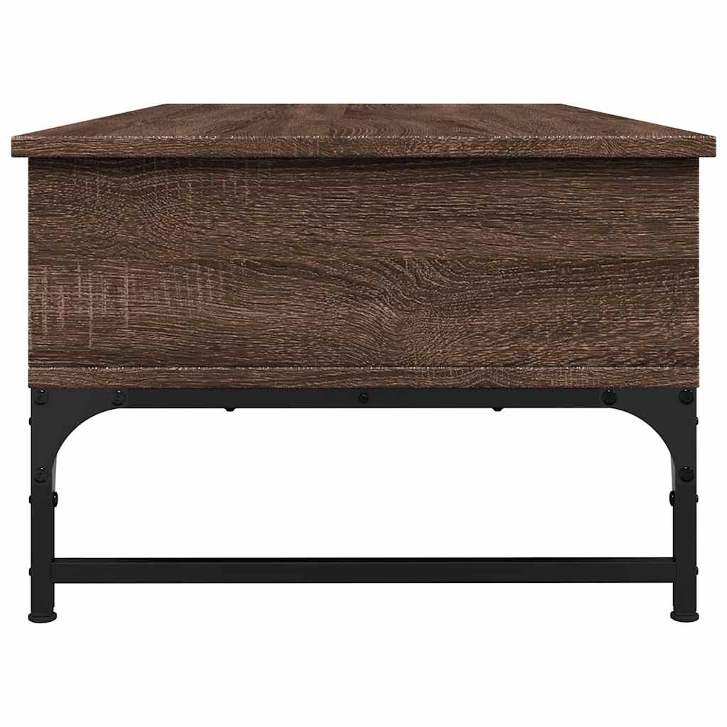 Coffee Table 100X50X35 Cm Engineered Wood And Metal