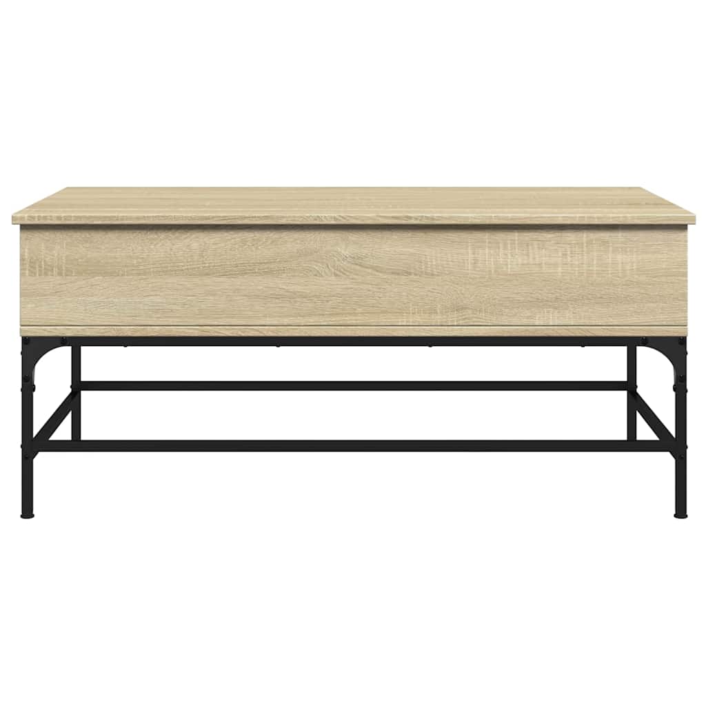 Coffee Table Engineered Wood And Metal