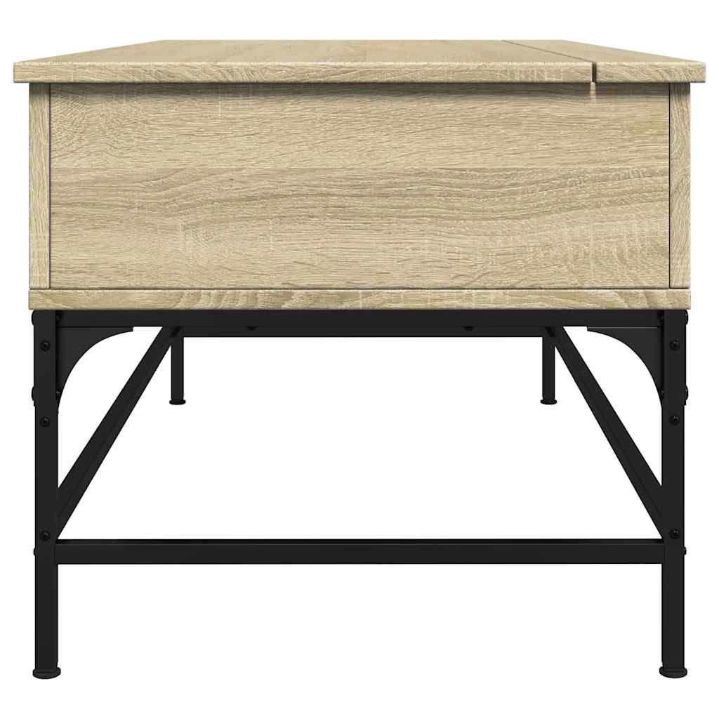 Coffee Table Engineered Wood And Metal