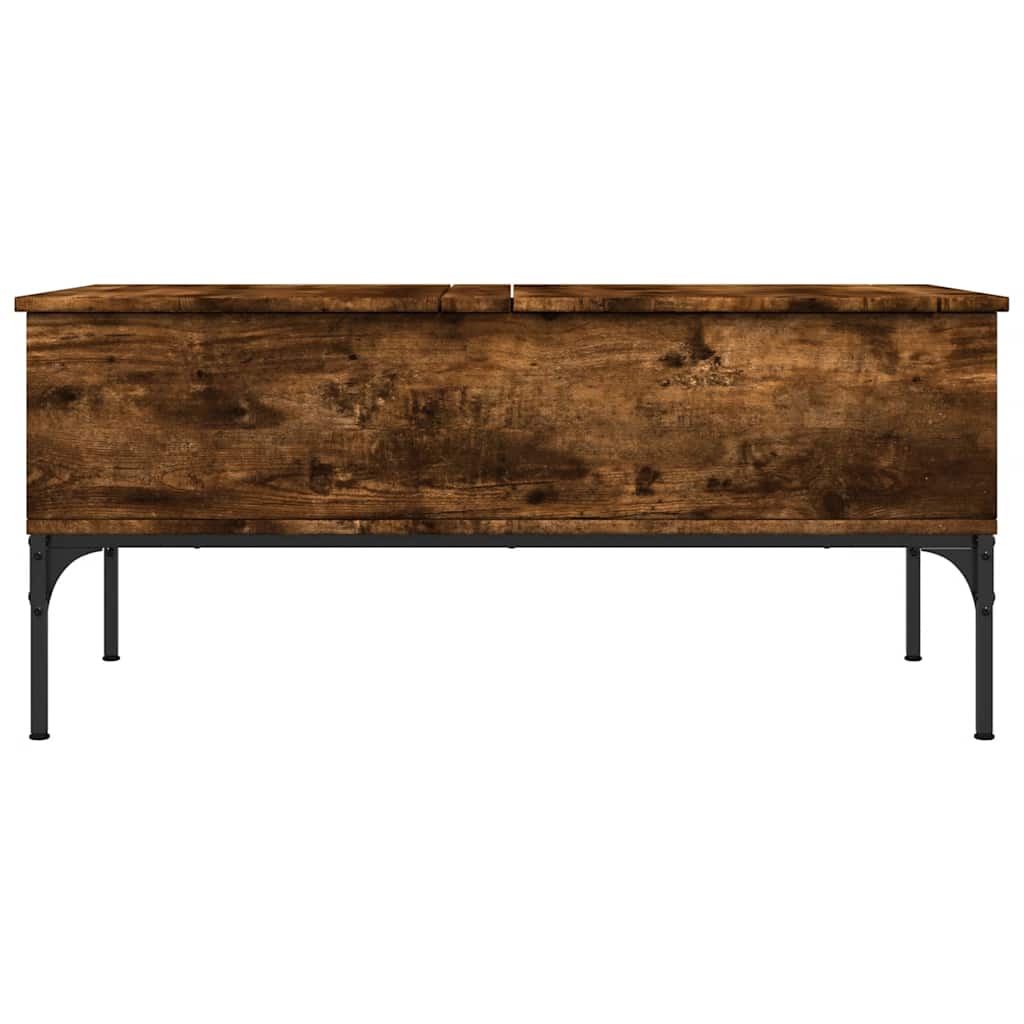 Coffee Table 100X50X45 Cm Engineered Wood And Metal