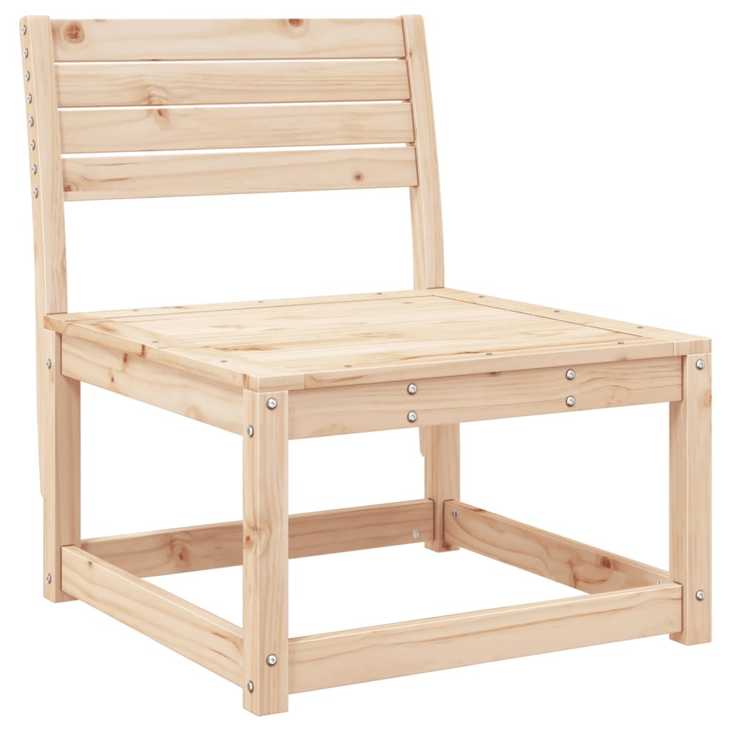 Outdoor Furniture Set 5 Piece Garden Sofa Solid Wood Pine Natural Pine White 63.