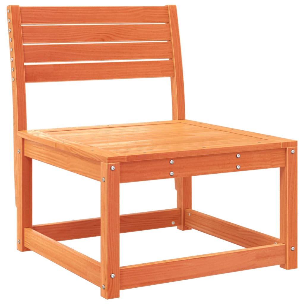 Outdoor Furniture Set 5 Piece Garden Sofa Solid Wood Pine Natural Pine White 63.