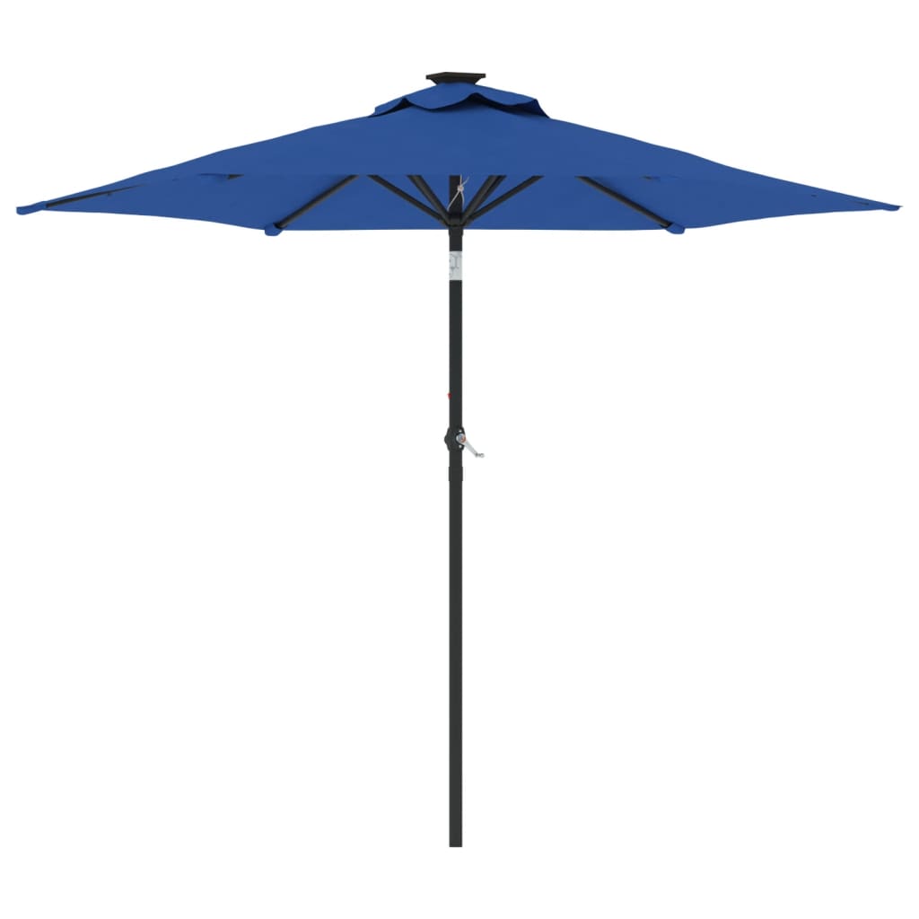 Garden Parasol With Steel Pole 225X225X212 Cm