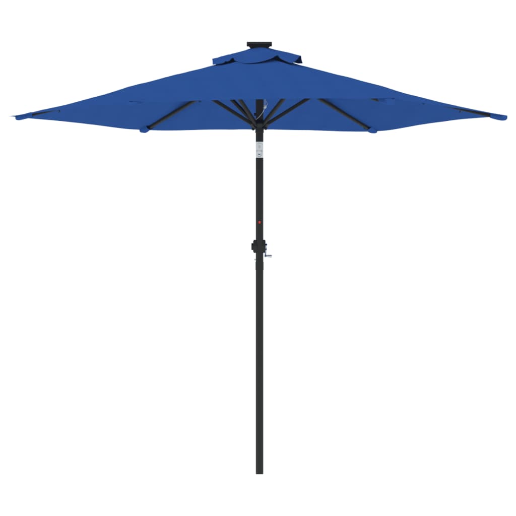 Garden Parasol With Steel Pole 225X225X212 Cm