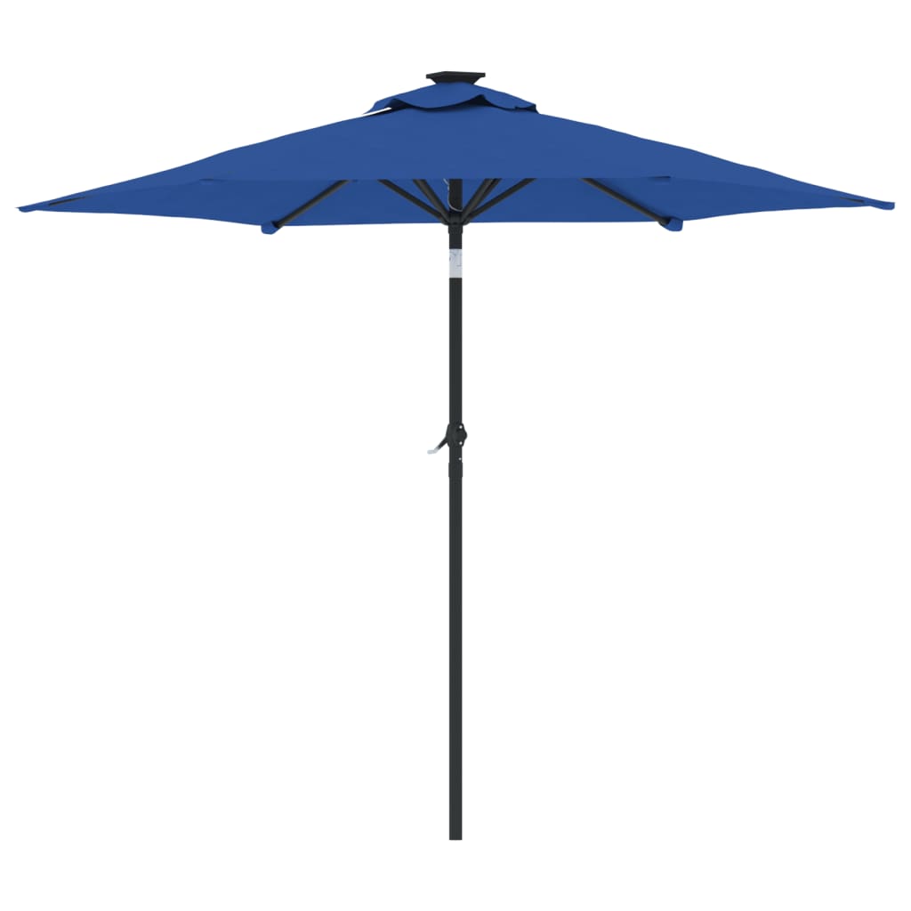 Garden Parasol With Steel Pole 225X225X212 Cm