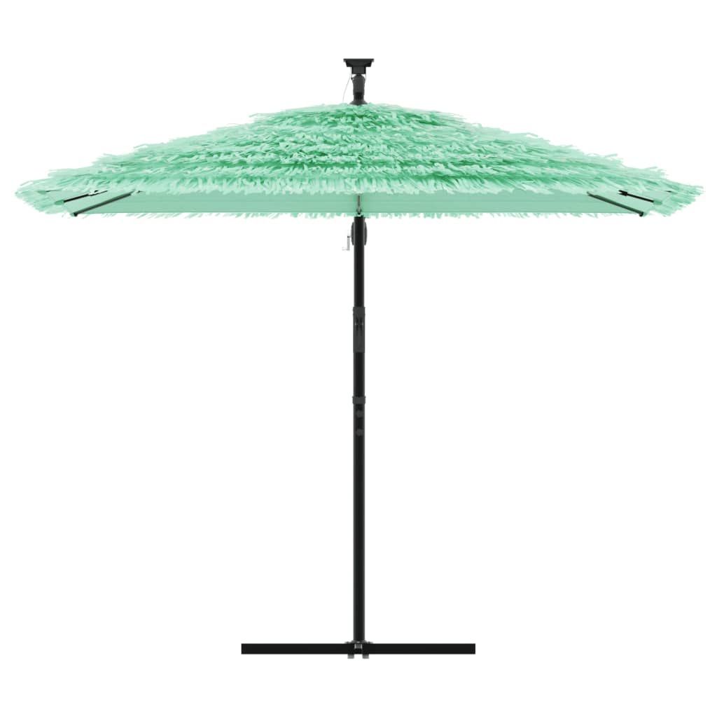 Garden Parasol With Steel Pole