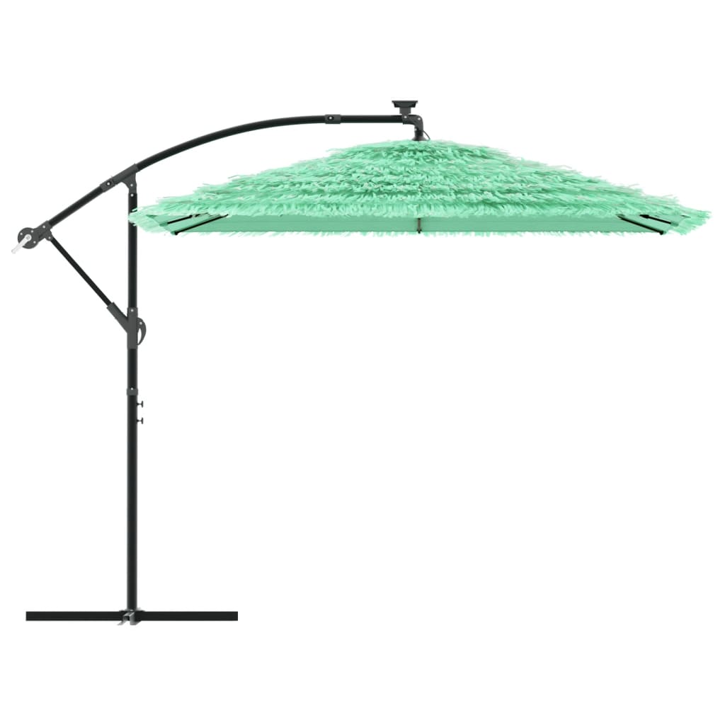 Garden Parasol With Steel Pole