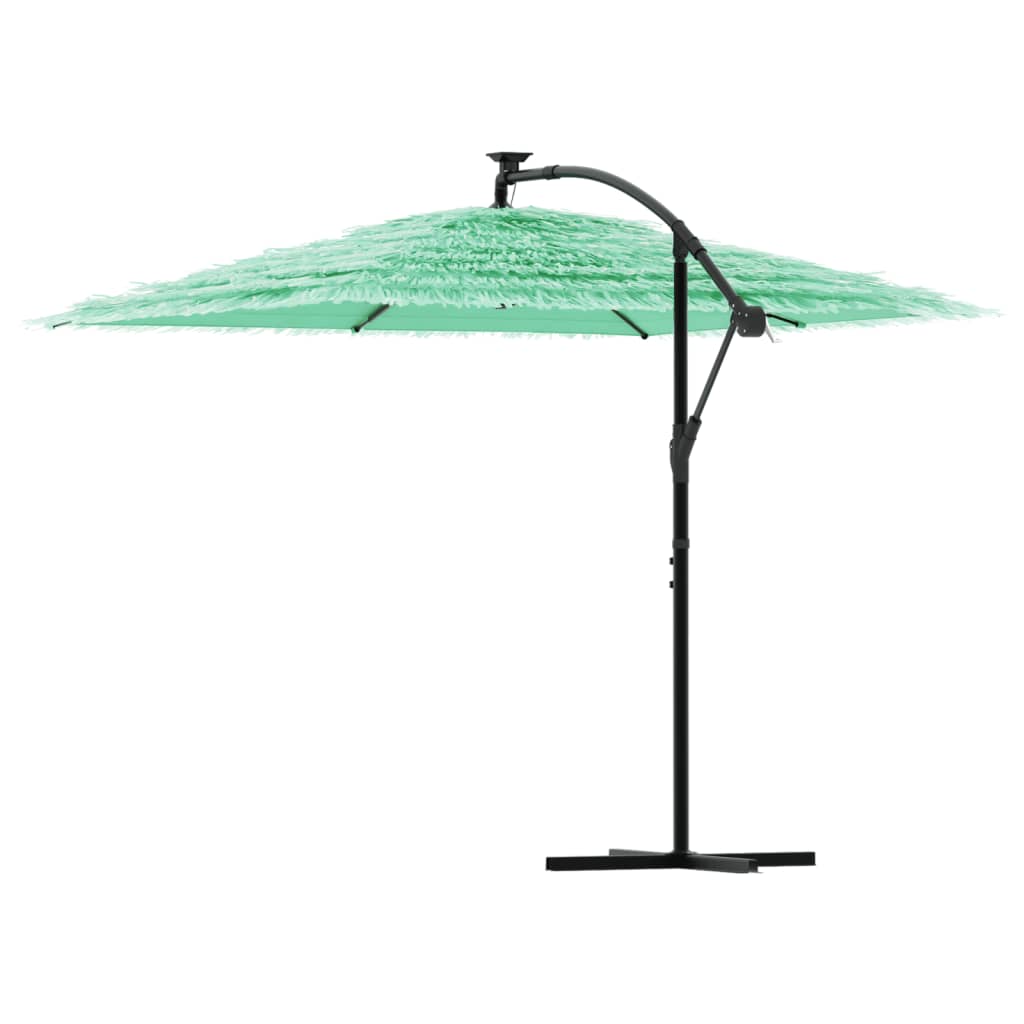 Garden Parasol With Steel Pole