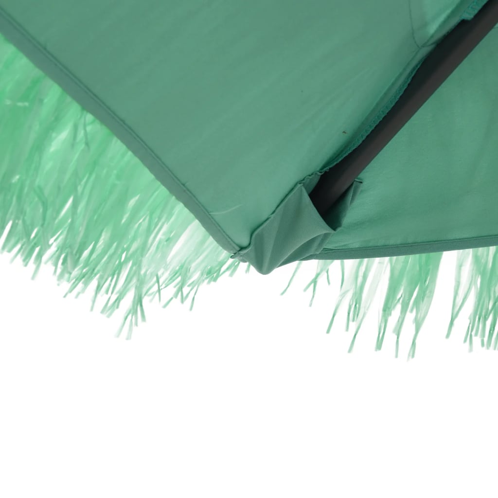 Garden Parasol With Steel Pole