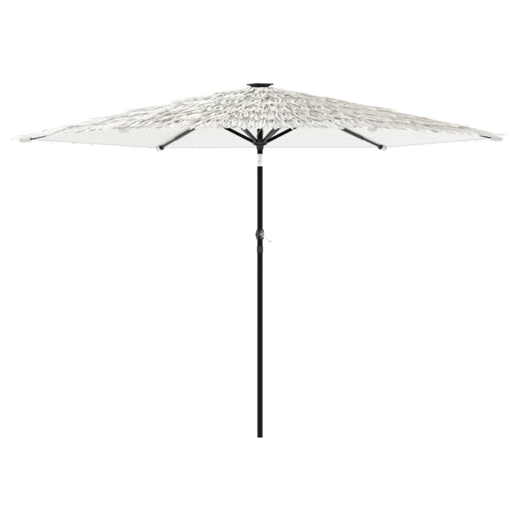 Garden Parasol With Steel Pole