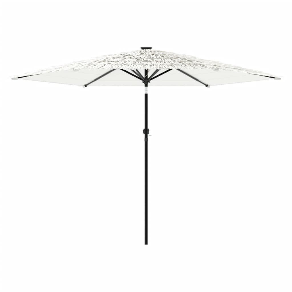 Garden Parasol With Steel Pole