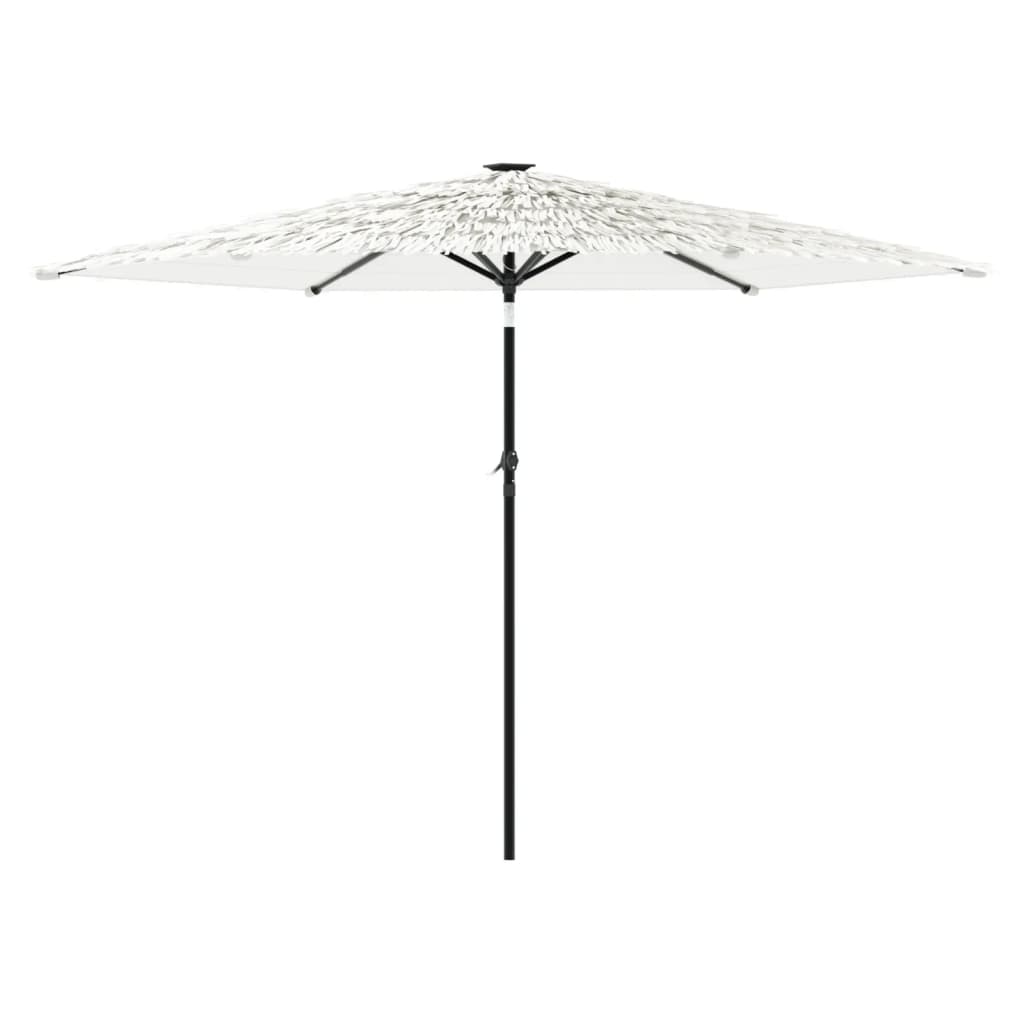 Garden Parasol With Steel Pole