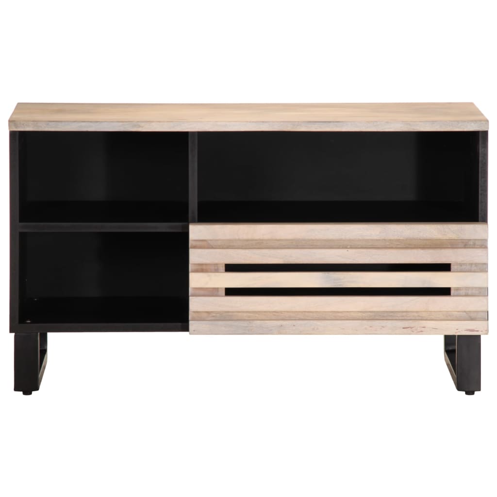 Tv Cabinet 80X34X46 Cm Solid Wood Mango