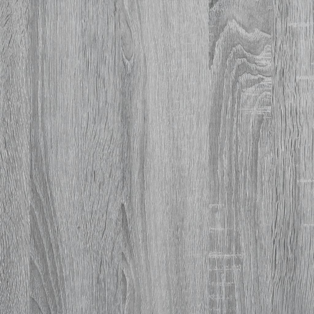 Coffee Table 95X95X45 Cm Engineered Wood And Metal