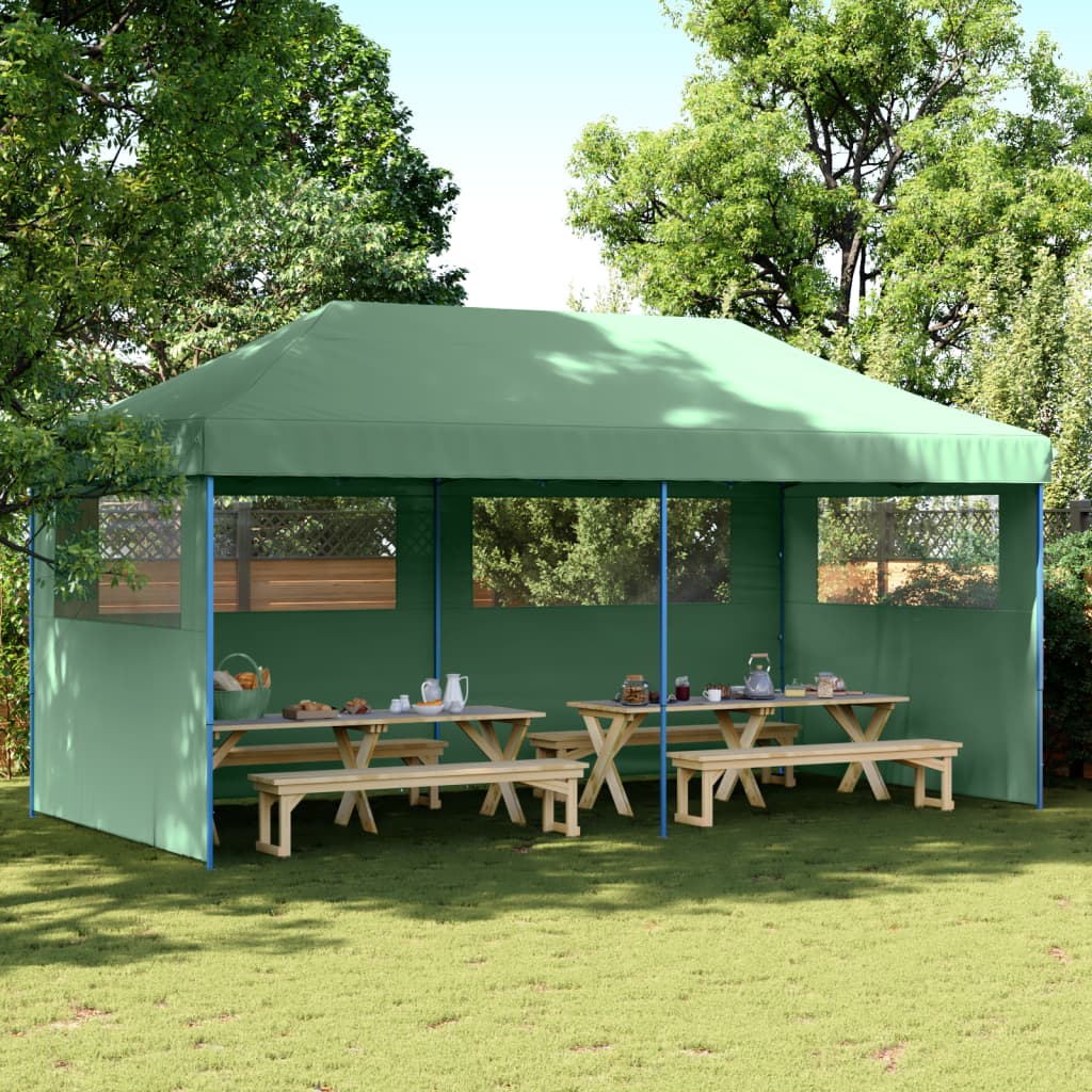 Foldable Party Tent Pop-Up Green