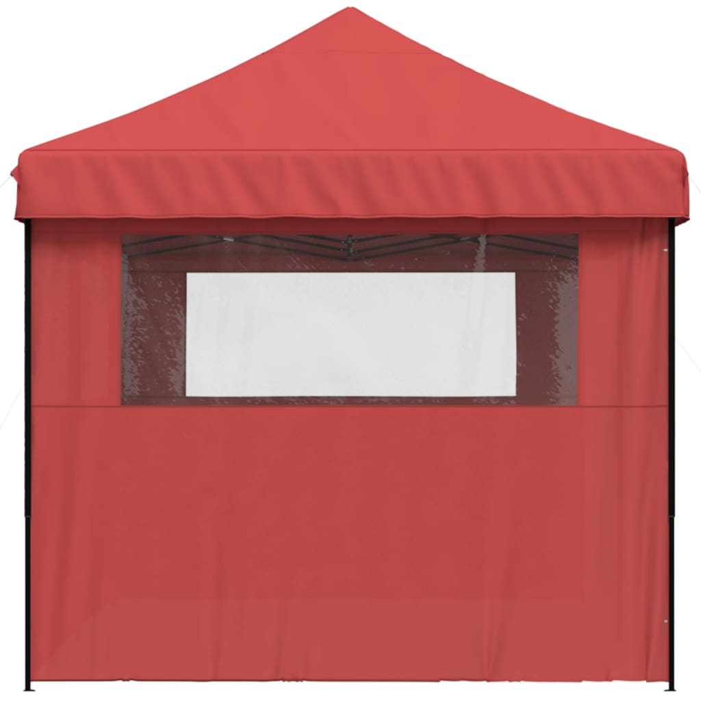 Foldable Party Tent Pop-Up Burgundy