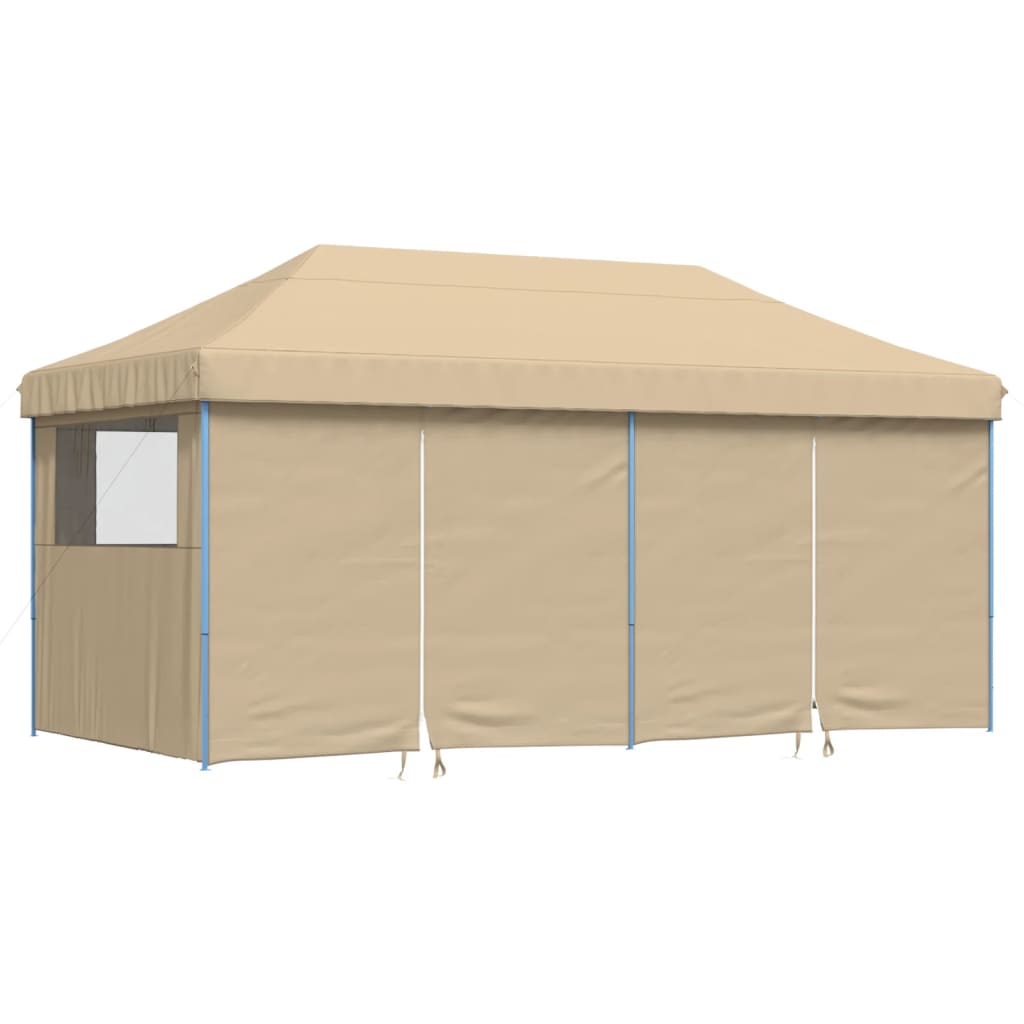 Foldable Party Tent Pop-Up Beige