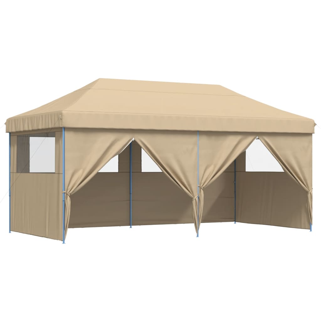 Foldable Party Tent Pop-Up Beige