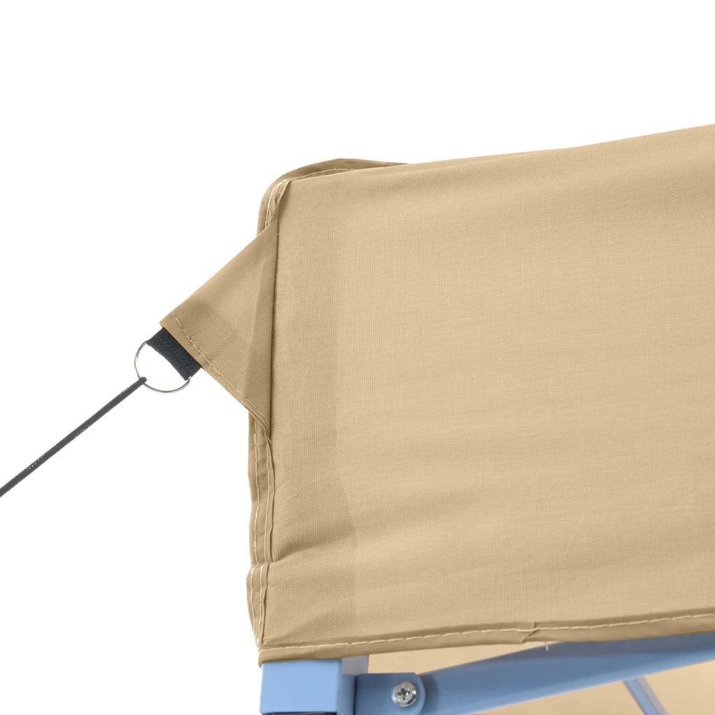 Foldable Party Tent Pop-Up Beige