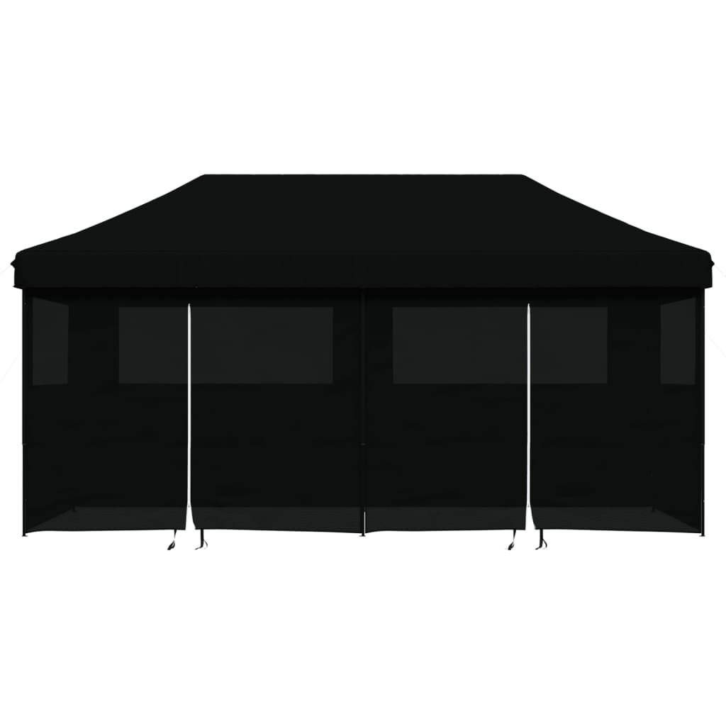 Foldable Party Tent Pop-Up Black