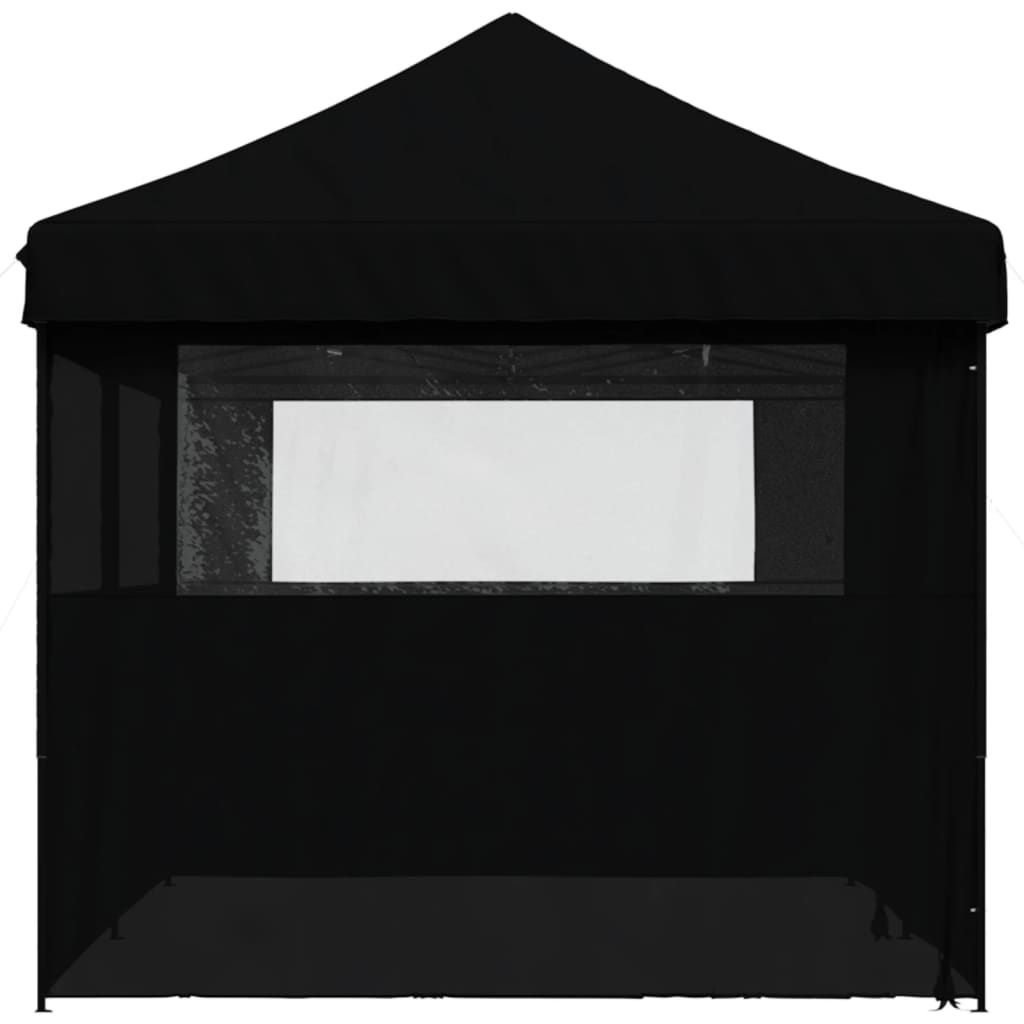 Foldable Party Tent Pop-Up Black