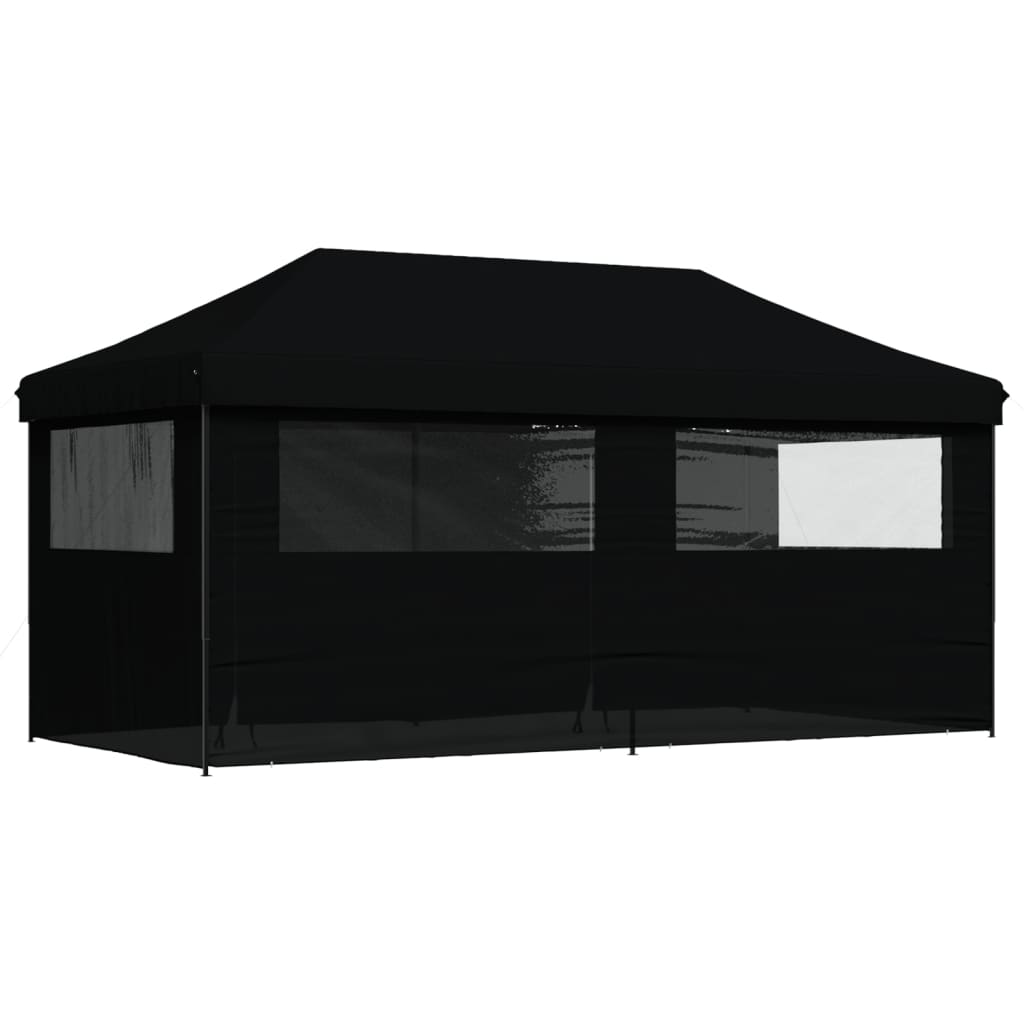 Foldable Party Tent Pop-Up Black