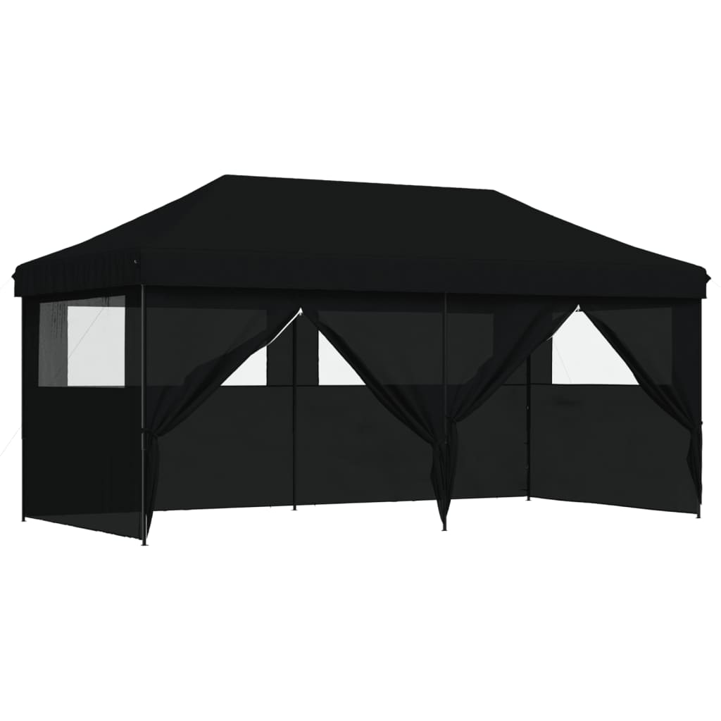 Foldable Party Tent Pop-Up Black