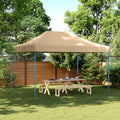 Foldable Party Tent Pop-Up Beige