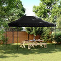 Foldable Party Tent Pop-Up Black