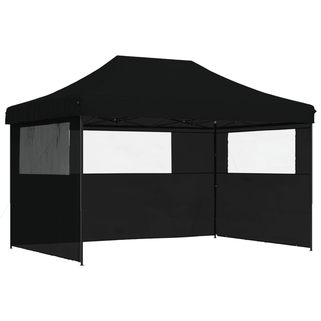 Foldable Party Tent Pop-Up Black