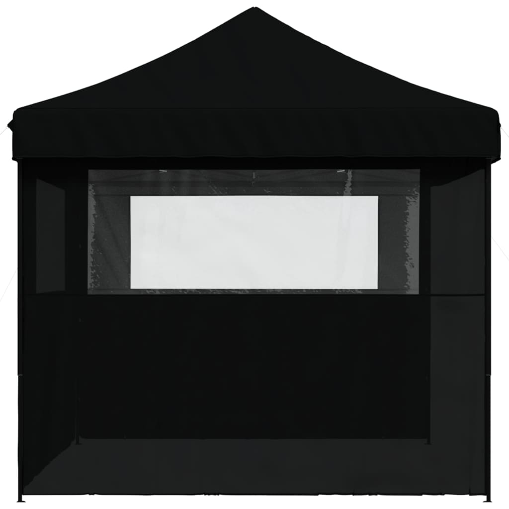 Foldable Party Tent Pop-Up Black