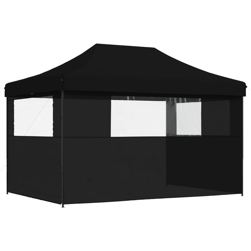 Foldable Party Tent Pop-Up Black
