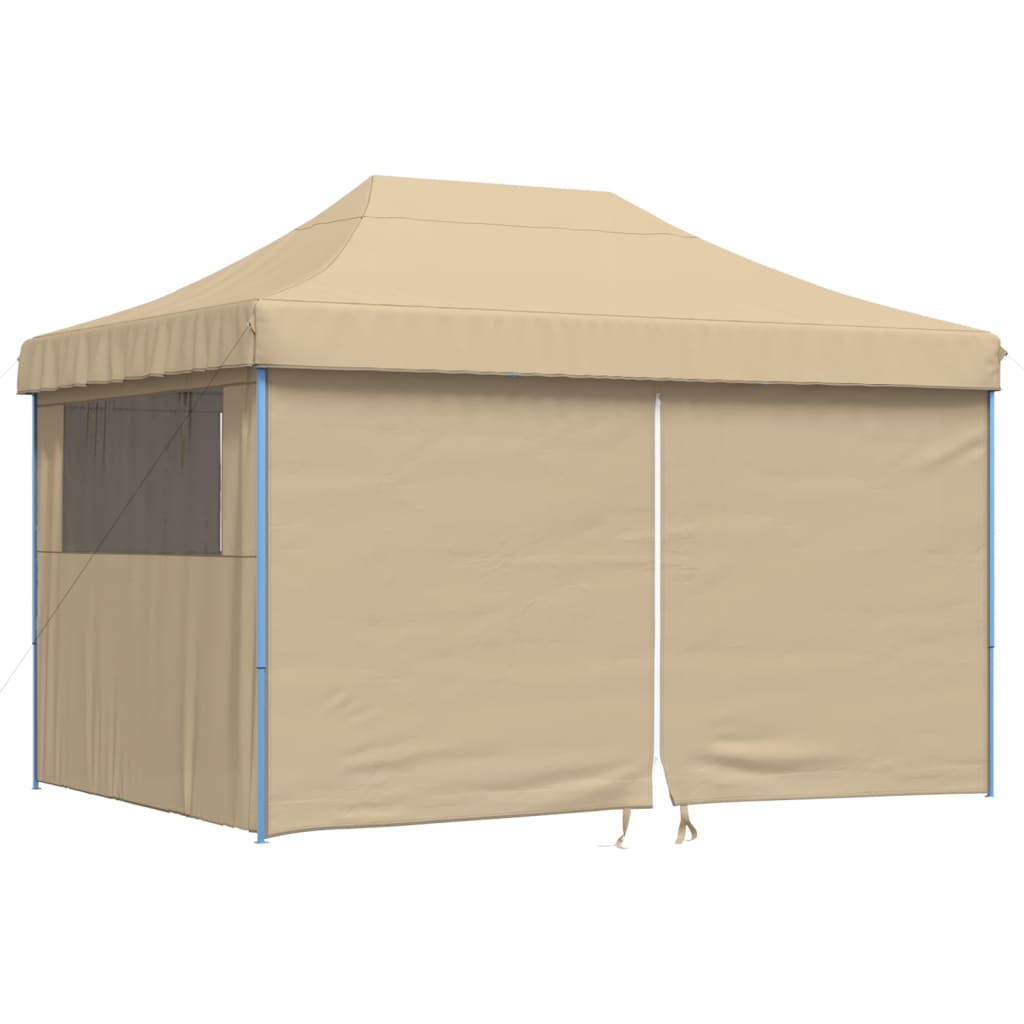 Foldable Party Tent Pop-Up Beige