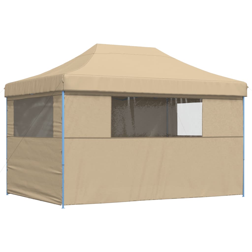Foldable Party Tent Pop-Up Beige