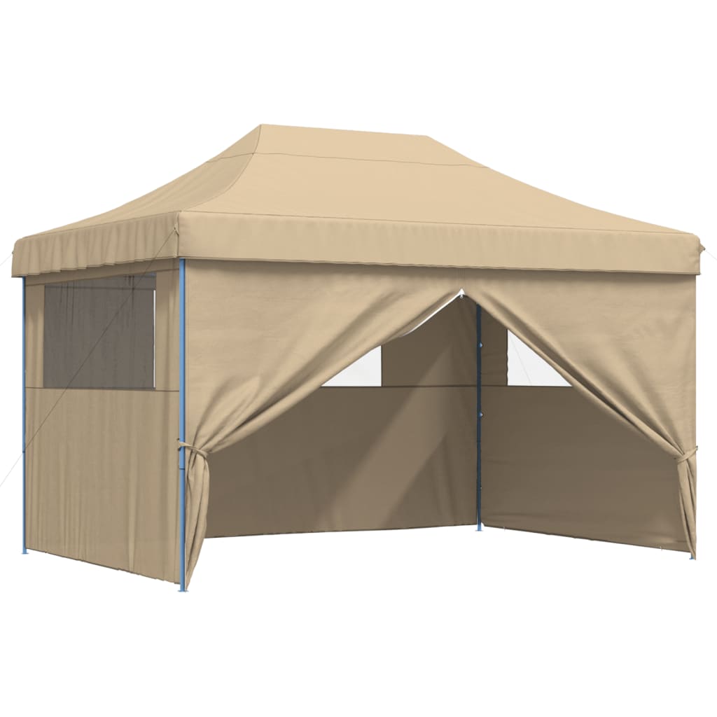 Foldable Party Tent Pop-Up Beige